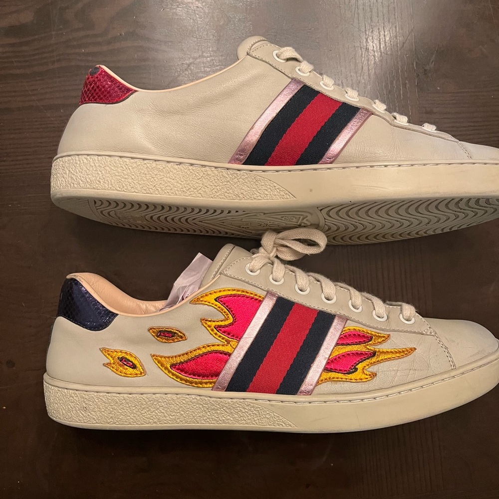 Men’s Gucci Ace Flames